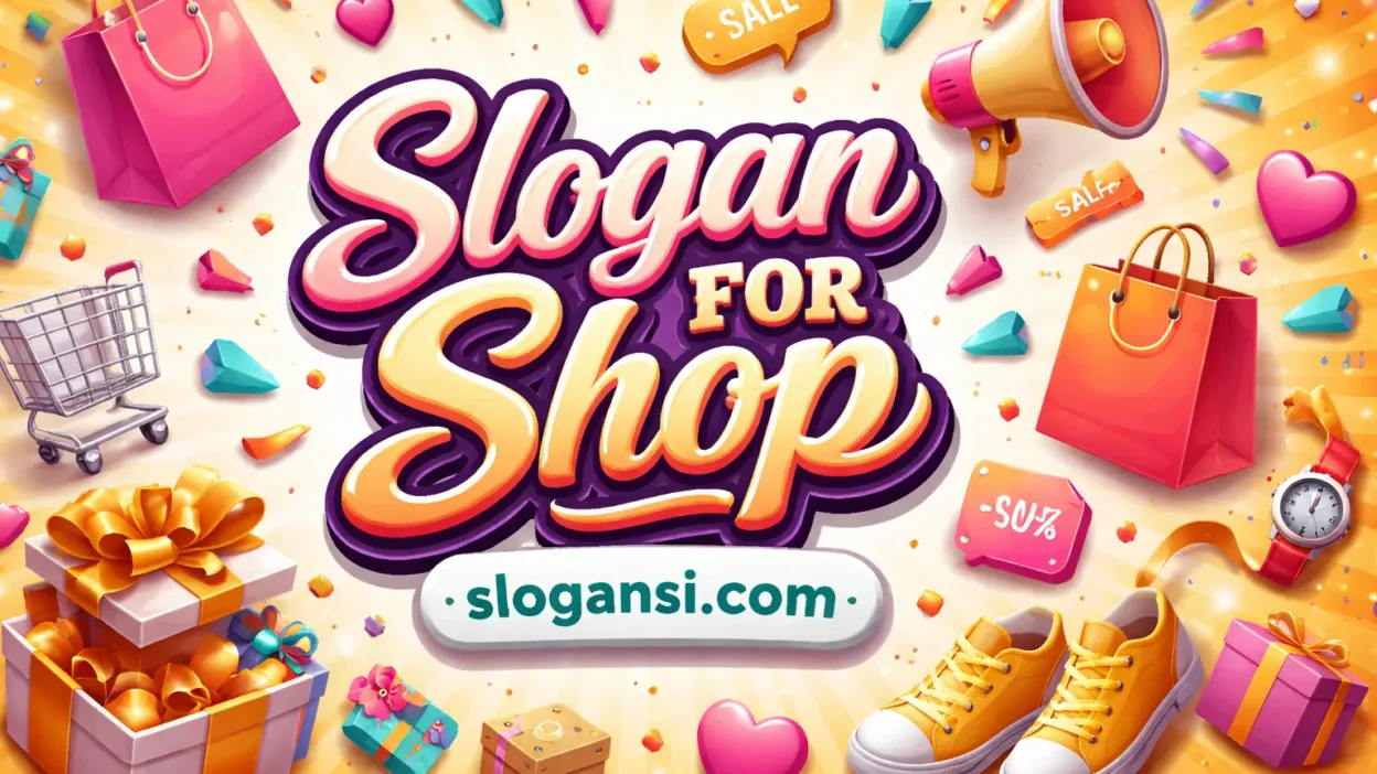 Slogan for Shop