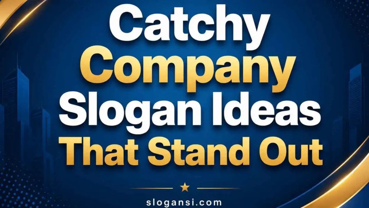 Catchy Company Slogan