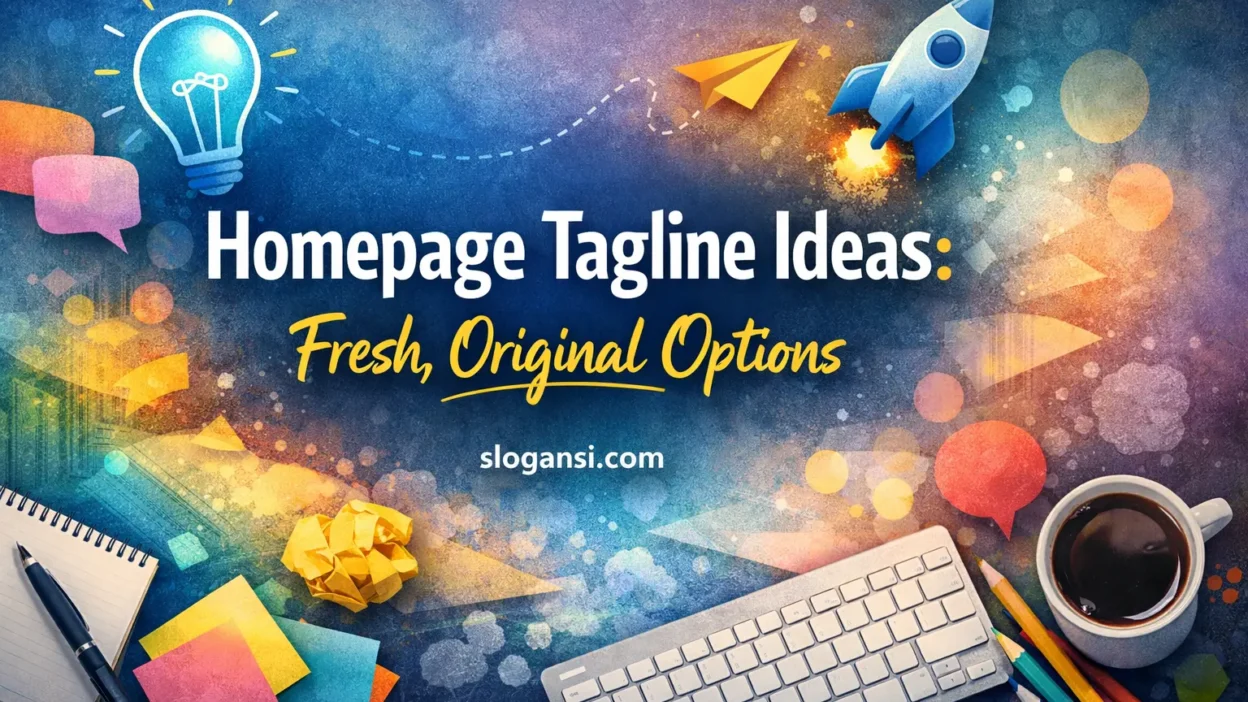 Homepage Tagline Ideas