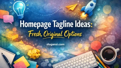 Homepage Tagline Ideas