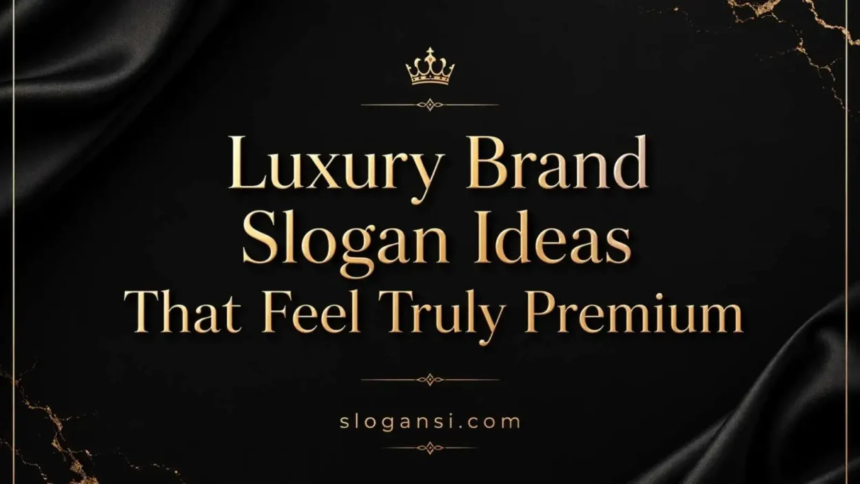 Luxury Brand Slogan