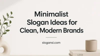 Minimalist Slogan Ideas