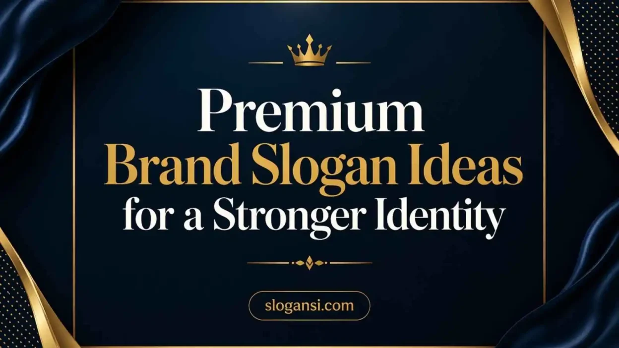 Premium Brand Slogan