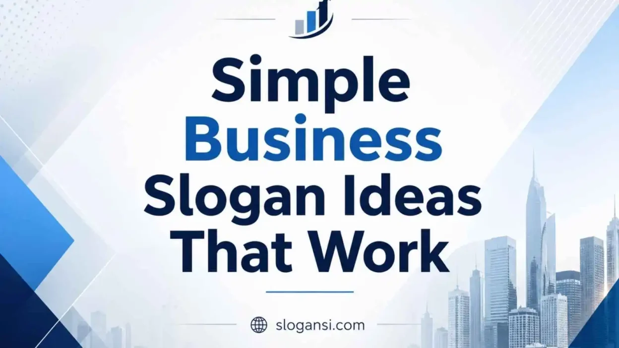 Simple Business Slogan