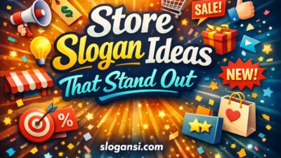Store Slogan Ideas