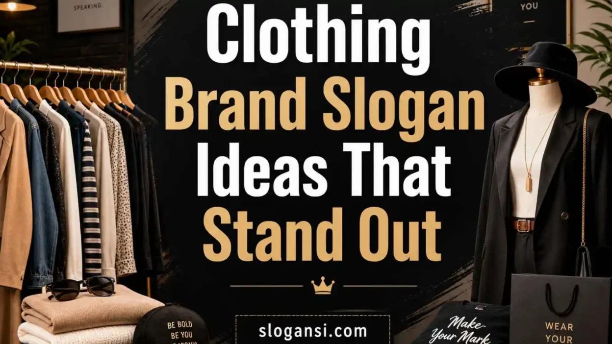 Clothing Brand Slogan
