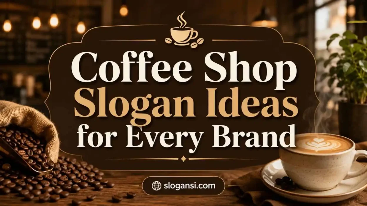 Coffee Shop Slogan