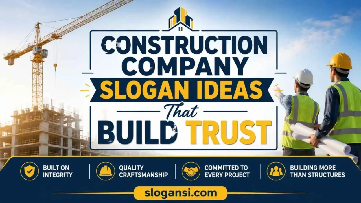 Construction Company Slogan