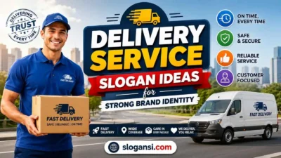 Delivery Service Slogan