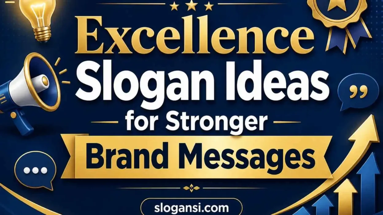 Excellence Slogan Ideas