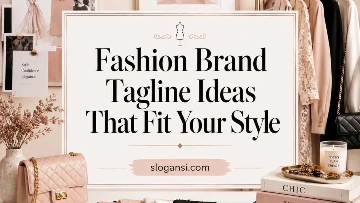 Fashion Brand Tagline