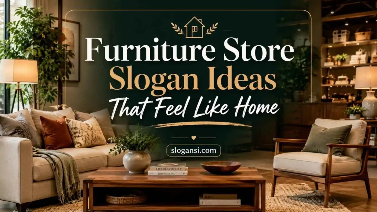 Furniture Store Slogan
