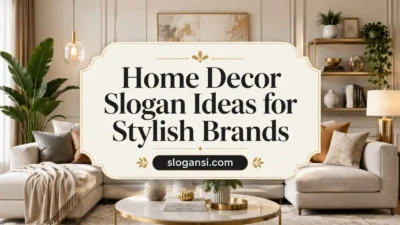 Home Decor Slogan