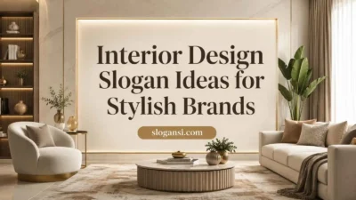Interior Design Slogan