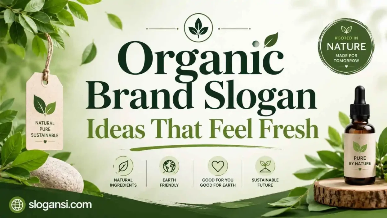 Organic Brand Slogan