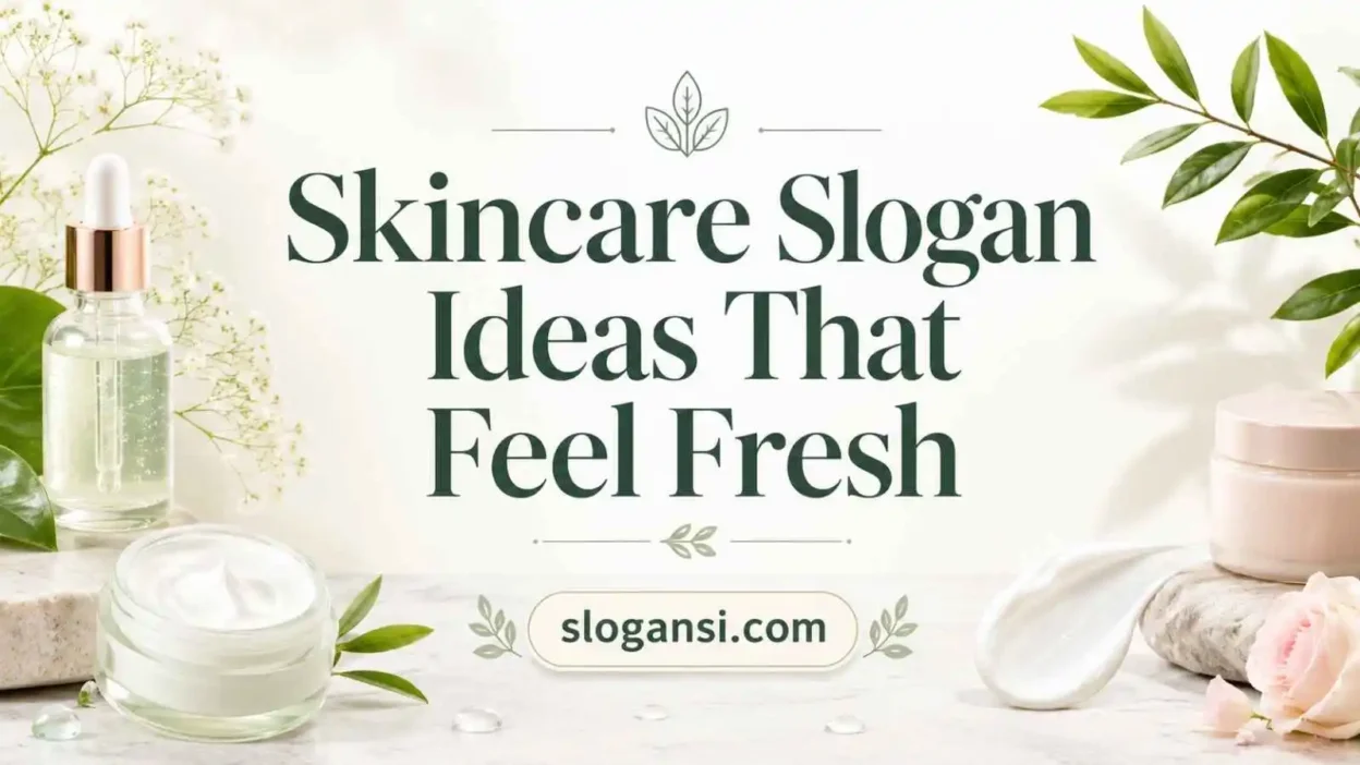 Skincare Slogan Ideas