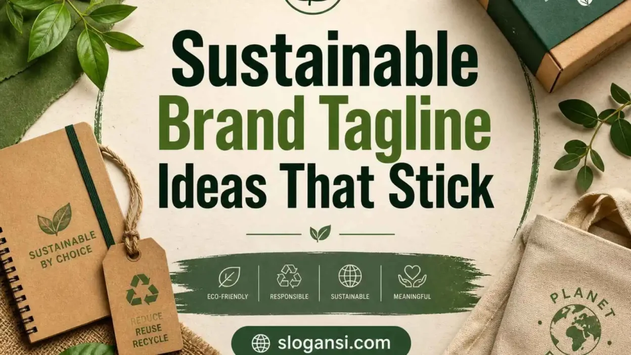 Sustainable Brand Tagline