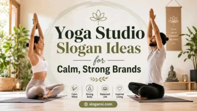 Yoga Studio Slogan