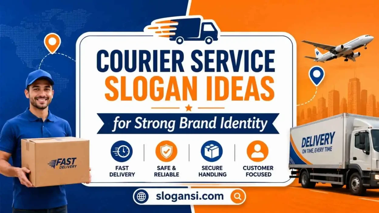 courier service slogan