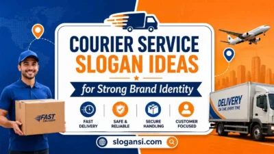 courier service slogan